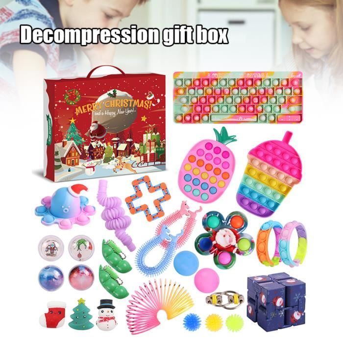 Hot Seller Pops Mini Push Bubble Fidget Sensory Toys Kids Anti Stress Pop Ball A