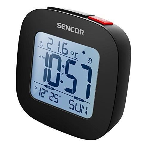 Réveil numérique - SENCOR - SDC1200W - Thermomètre - Rétroéclairé - Radio FM