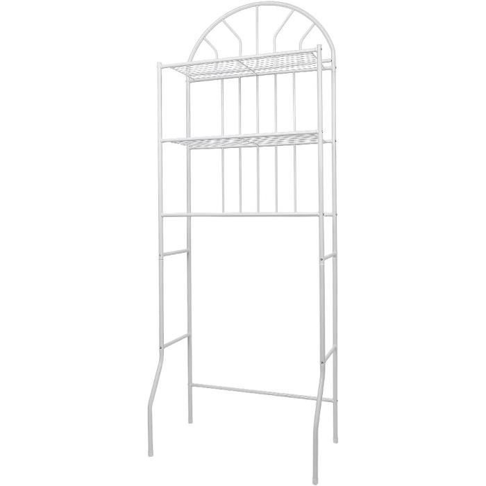 Etagère De Salle De Bain Au-dessus Des Toilettes Madrid, Avec Deux