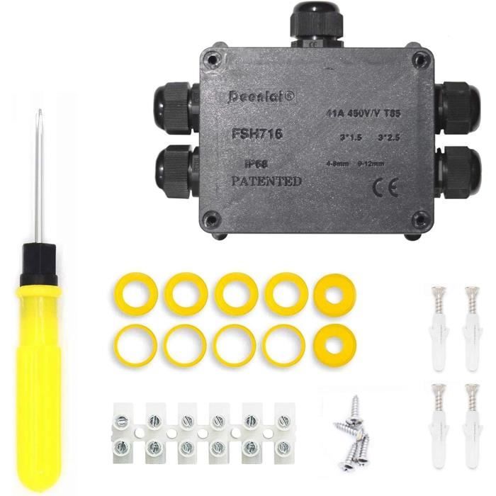 Boîte De Dérivation Étanche Ip68 - Etanche Boîte De Jonction - Boîtier De Raccordement