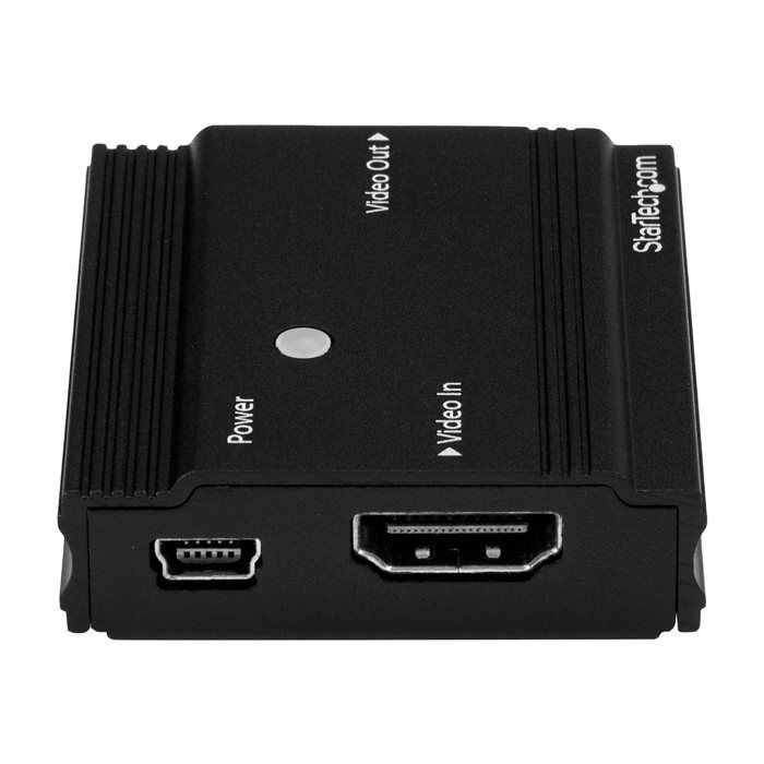 Amplificateur de signal HDMI - STARTECH - 4K 60 Hz - Extendeur jusquà 35 m - Multi-appareils - Noir