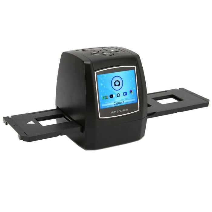 Scanner de films – SURENHAP – Modèle LCD – Résolution 5MP/10MP – Prise en charge 35mm/135mm – Couleur Blanc