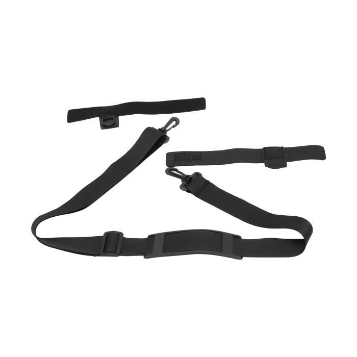 Sangle De Transport Réglable Pour Cartons De Déménagement - Légère, Poignée Renforcée, Polyester Noir