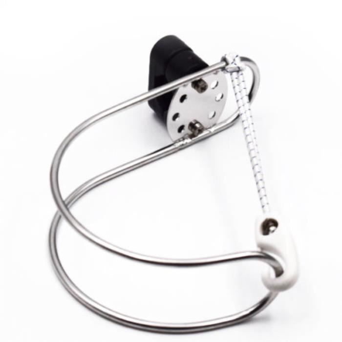 Support D’anneau De Bouée De Sauvetage En Inox – Pour Rail 22-25 Mm – Yacht, Bateau – Sécurité Marine - 4