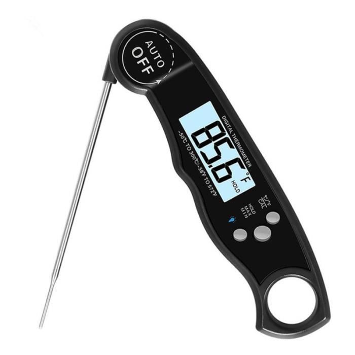 Thermomètre Numérique Winco TMT-WD1 étanche - Plage -58°F à 392°F, Sonde, Neuf