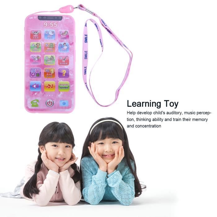 Ordinateur Portable Éducatif Bilingue Enfant - Jeu Apprentissage Alphabet, Langues & Mélodies