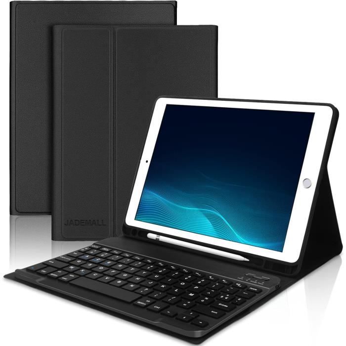 IVSOTEC Clavier Coque Pour IPad 9/8/7ème Génération 10.2 Inch