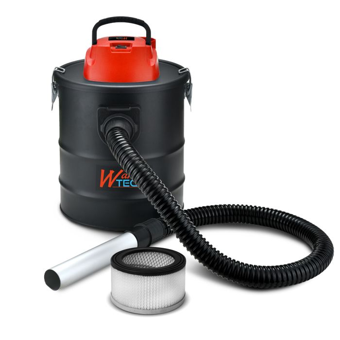 Aspirateur à cendres - ZJCHAO - 1200W - 20L - Acier inoxydable - Filtre HEPA - Bricolage