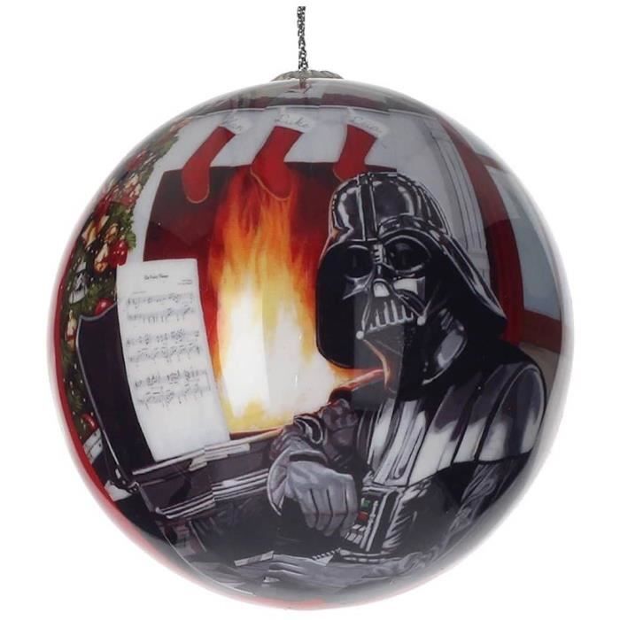 STAR WARS Boule de Noèl Dart Vader Piano - Blanc - 8 x 8 x 8 cm - Cdiscount Jeux vidéo