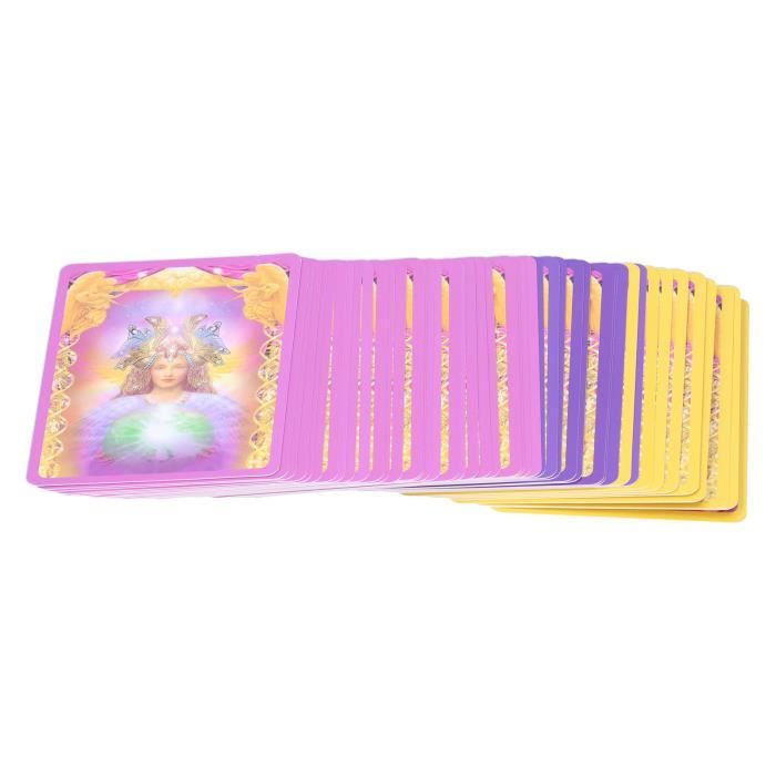 Jeu De Cartes De Tarot Avec Guide – Plateau Transparent 18 X 12,7 Cm, Idéal Débutants & Experts, Voyage, Divination