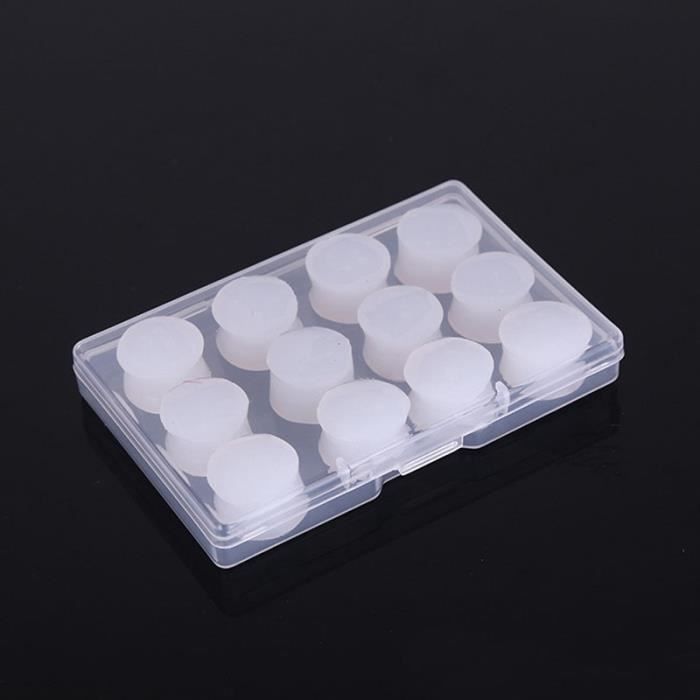 Bouchons D'oreille En Silicone Anti-bruit - Forme Sourire, Pour Sommeil Et Concentration, Neuf