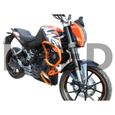 Crash Bars Pare carters Heed KTM 125 Duke (2011 - 2016) - Orange-1