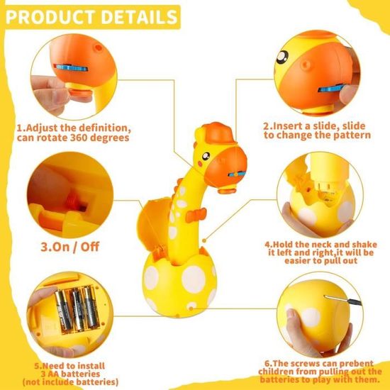 Projecteur De Dessin Enfant - Robot Dessinateur Avec Stencils Pour Apprendre En S'amusant