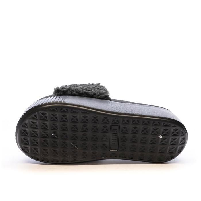 Claquettes Noires/Roses Femme Puma Marshmal Cdiscount Sport