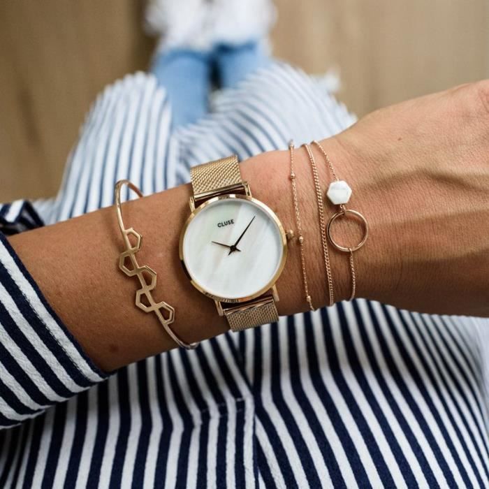 Cluse montre femme rose gold outlet
