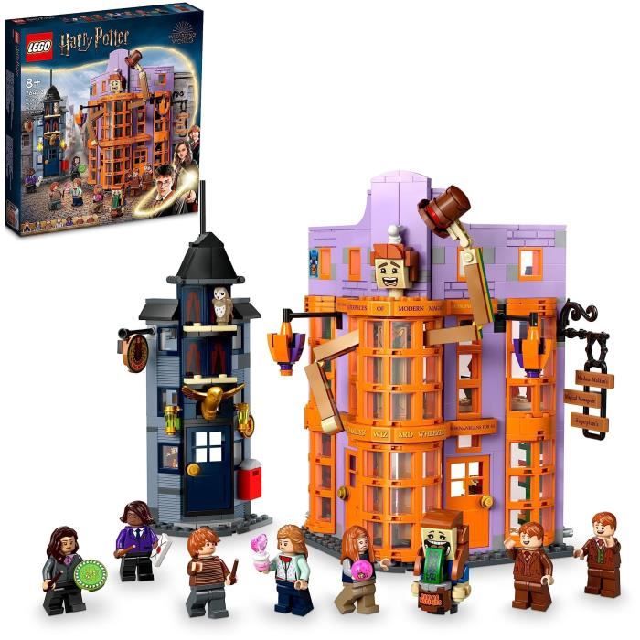 LEGO Harry Potter 76422 Le Chemin de Traverse Weasley Farces pour Sorciers Fac tieux Jouet