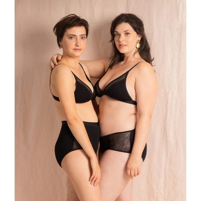 OLLY Culotte taille haute en coton bio Savannah