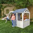 KidKraft - Aire de jeux/cabane d'extérieur Savannah en bois, pour enfant avec balançoire et accessoires inclus-2
