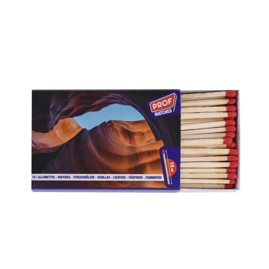 BWuM Boîte Allumettes Étanchées 70 Mm – Résistantes Vent & Eau, Idéales Camping, Survie, BBQ – Allumage Fiable