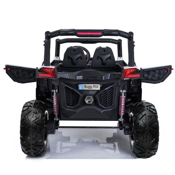 Buggy UTV RSX 24v Blanc Voiture lectrique pour enfant avec