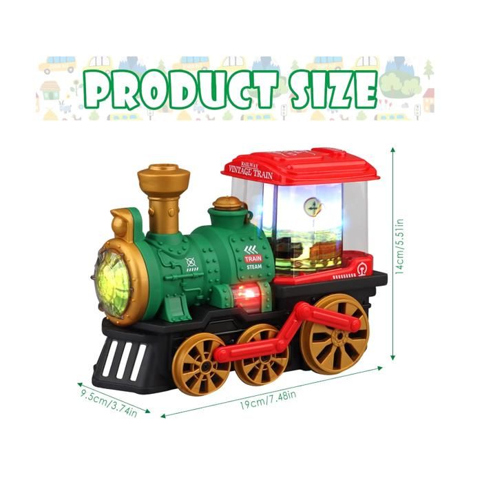 Voiture Electrique D4TC7 Jouets de voiture de Rail de course jouets de voie de Train pour