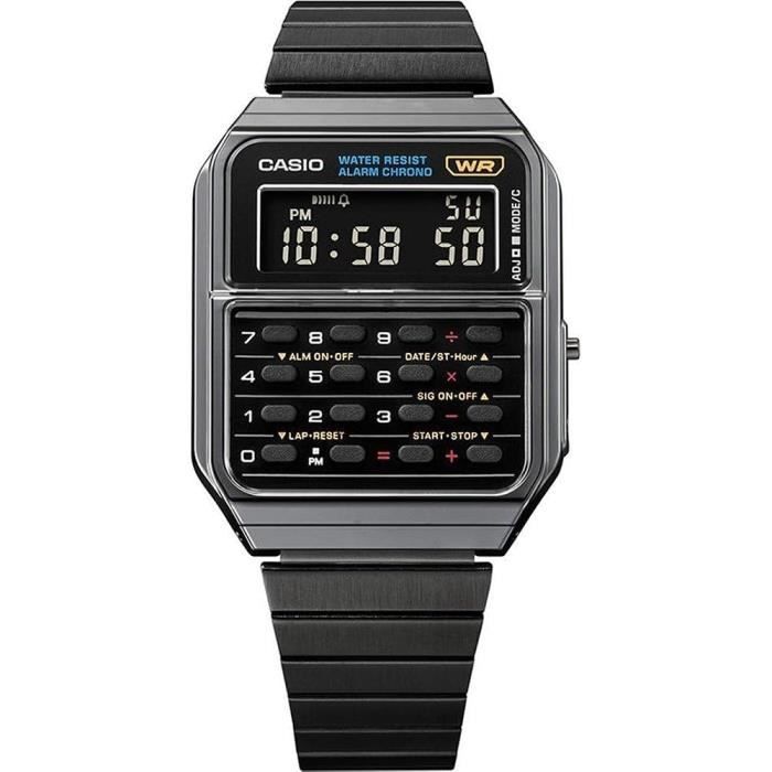 Montre Casio CA 500WEGG 1BEF Montre Digital avec Calendrier