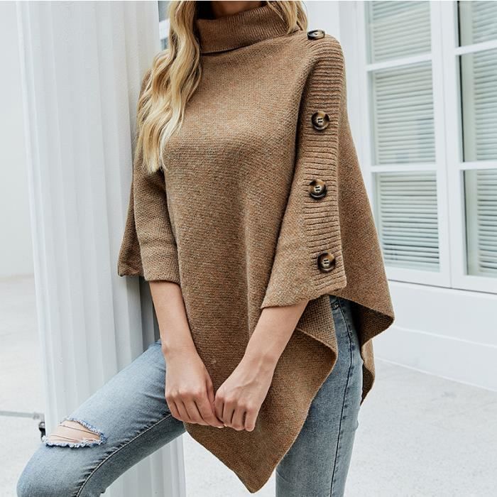 Poncho femme chaud sales