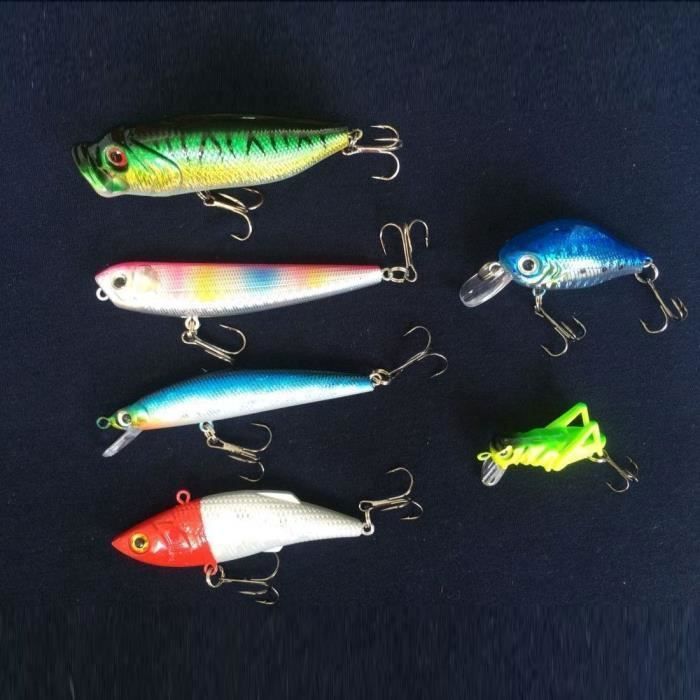 Leurres De Pêche Vintage Heddon Crazy Crawler – Ensemble Rare, Bois, Collection Classique