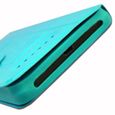 Housse Bleu Turquoise pour Xiaomi Black Shark 4 Extra Slim X2 Fenêtres éco cuir de qualité fermeture magnétique-3