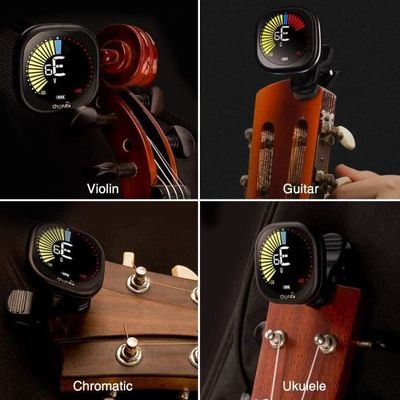 Avis Sur Accordeur à Pince Aroma AT-01A Pour Guitare Basse Violon Ukulélé - Achats En Ligne Banggood Mobile Ançais