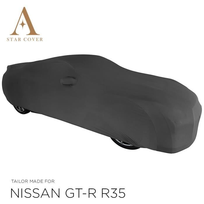 Housse voiture d'extérieur pour Nissan GT-R R35 housse noire sur mesure  BÂCHE ÉTANCHE