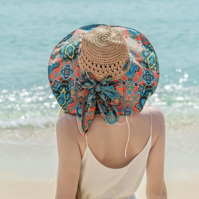 Chapeau femme été clearance plage