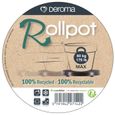 DEROMA - roll pot r support a roulettes pour pot de fleurs - 39cm-5