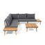 Salon De Jardin Bas 6 Places Borneo Achat Vente Salon Bas De