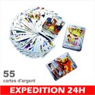 Cartes Française Brillantes KADZZ 55 Pièces - Version Française, Pour Collection, Jeux, Cadeaux Enfants - 9