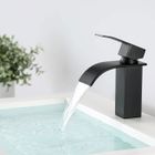 Mitigeur de lavabo CECIPA Noir Chromé - Robinet cascade pour salle de bain
