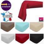 BONA REVA Taie de traversin - 43 x 185 cm - 100% coton - 57 fils - Made in France - Écru