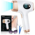 ZKMAGIC Épilateur Lumière Pulsée 999 900 Flashes Épilation Définitive IPL Laser avec 9 Niveaux,3 Fonctions,2 Modes.pour