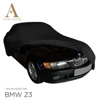 BMW Z3 ROADSTER E36 BÂCHE DE PROTECTION POUR INTÉRIEUR NOIR COUVERTURE DE VOITURE CARCOVER
