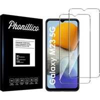 Verre Trempé pour Samsung Galaxy M23 5G [Pack 2] Film Vitre Protection Ecran Phonillico®