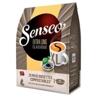 LOT DE 3 - SENSEO - Extra Long Classique XL Café dosettes - 20 dosettes - 250g