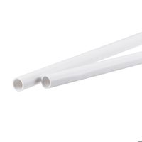 Tube Acrylique Transparent Rigide 12mm ID 15mm OD 25cm - Lot De 2 Pour DIY Et Refroidissement Eau