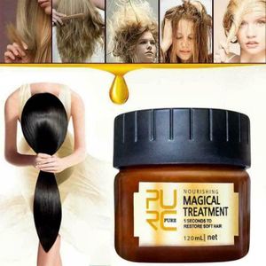 MASQUE SOIN CAPILLAIRE PURC Magical Treatment Mask 5 Seconds Repairs Damage Restore Soft Hair 120ml for All Hair Types