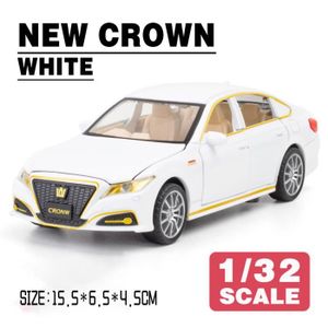 VOITURE - CAMION Blanc - Échelle 1-32 Corolla Crown Supra Metal Diecast Alloy Cars Modèle Toy Car pour garçons Enfant Cadeau J