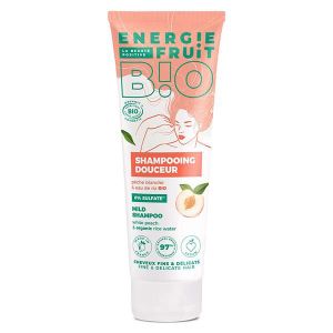SHAMPOING Energie Fruit Cheveux Shampooing Douceur Pêche Bla