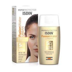 SOLAIRE CORPS VISAGE Isdin+Crème solaire Isdin Fusion Water Urban SPF 3