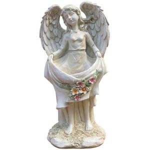 LYCIL Ange De Sommeil Statue,Ange Mignon De Petit B/éb/é Sculpture,Vintage Bureau Statuette,Figure Collection D/écoratifs,ext/érieur Jardin Statues A