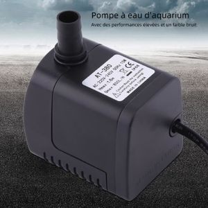 15W 600L / H Pompe à eau submersible avec buse Mini pompe de