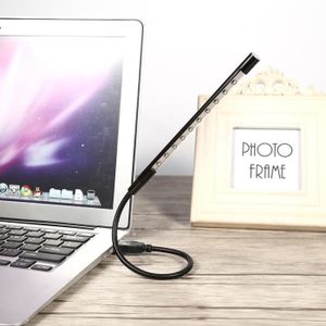 Ebyphan Lampe LED Mini USB avec prise de lumi/ère pour clavier de lordinateur portable Aliment/é par USB ordinateur portable USB flexible /à col de cygne