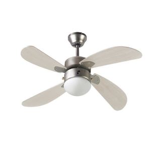 Pales De Ventilateur 5 Branches En Plastique 40,6 Cm (16 Pouces) Avec Cache-écrou Universel - Pour Ventilateur Sur Pied Ou De Table - Remplacement Silencieux Et Durable